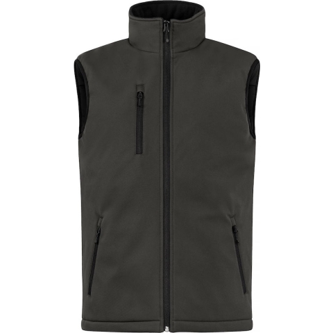 Clique 020958 Padded Softshell Vest - Donkergrijs - S