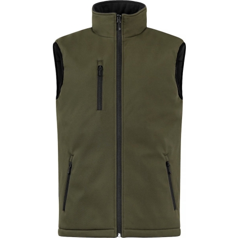 Clique 020958 Padded Softshell Vest - Mistgroen - M