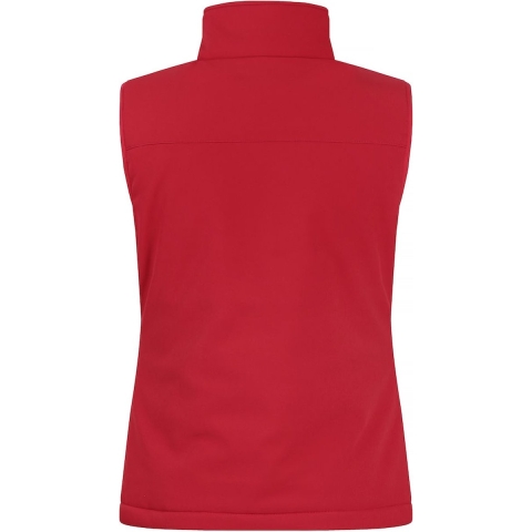 Clique 020959 Padded Softshell Vest Lady - Rood - XL