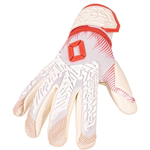 Stanno 480249 Ultimate Grip Goalkeeper Gloves IV - White-Red - 12
