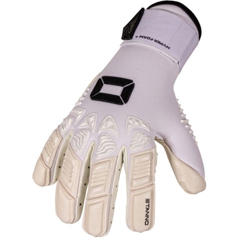 Stanno 481399 Mighty Goalkeeper Gloves - White-Black - 7.5