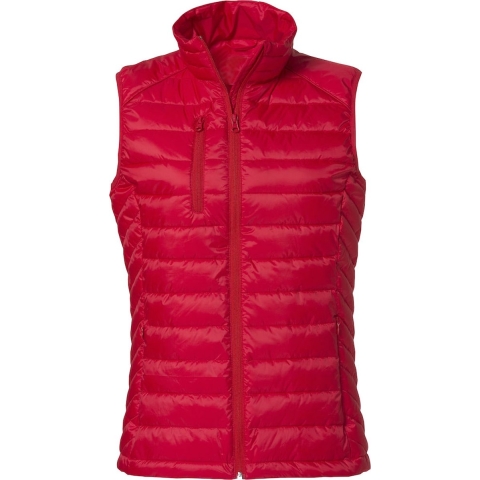 Clique 020975 Hudson Vest Ladies - Rood - XXL