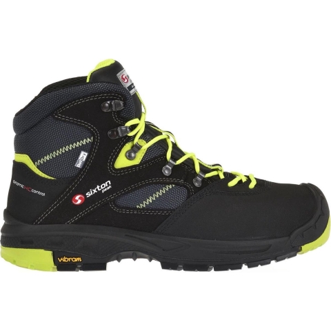 Sixton Peak 30334-00 Ortisei HG S3 Outdry Zwart/Geel - Maat 42 - 00.091.001.42