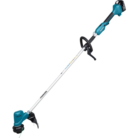 Makita DUR194RTX2 | LXT 18 V Trimmer D-greep | 5,0 Ah accu (1 st) | snellader | in doos - DUR194RTX2