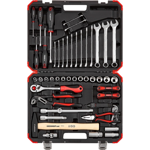 Gedore RED | R69003061 | Gereedschapset 1/2" | 61-delig - 3300370