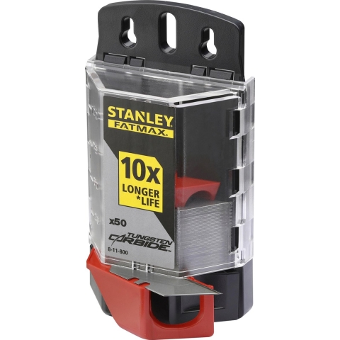 Stanley handgereedschap Carbide Reservemessen | 50 stuks - 8-11-800