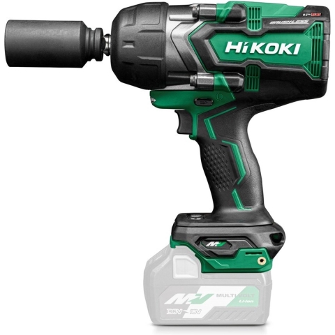 Hikoki WR36DGW2Z | Accu Slagmoersleutel | 1/2" | 36V | BL | 2000 Nm | MV | Zonder accu en lader | In HSC III Koffer - WR36DGW2Z