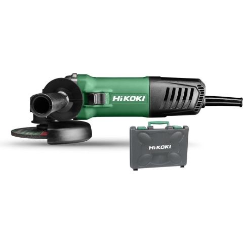 Hikoki G13SB4Y2Z Haakse slijpmachine 125mm / 1. 400 W met anti-vibratie handgreep - G13SB4Y2Z
