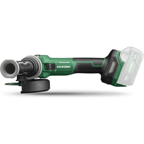 Hikoki G1813DEW2Z Accu Haakse slijpmachine | 18V | 125mm | Zonder accu en lader | in HSC III - G1813DEW2Z
