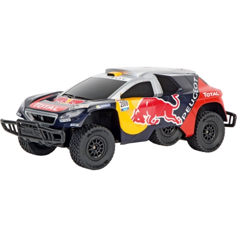 Carrera RC Red Bull Peugeot 08 DKR 16 + Licht 1:16