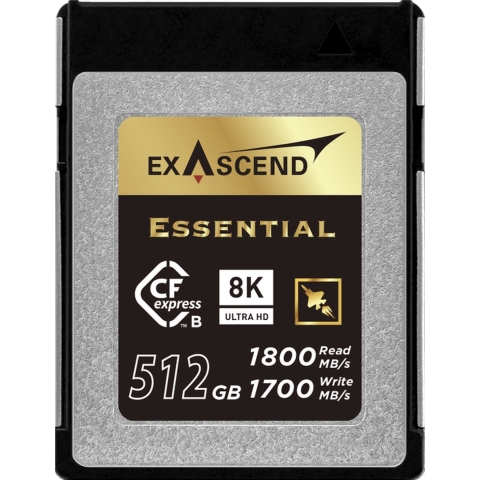 Exascend Essential Cfexpress (Type B) 512GB | Geheugenkaarten | Computer&IT - Data opslag | 6972904950238