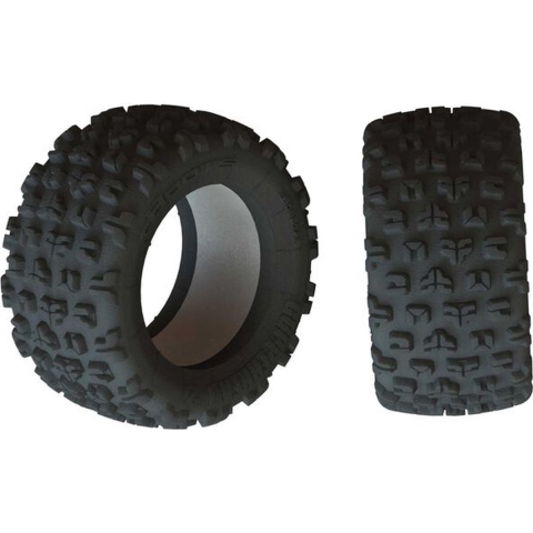 Arrma - 1/5 dBoots Copperhead2 SB MT Front/Rear 2.8 Tire & Inserts (2) (ARA520055)