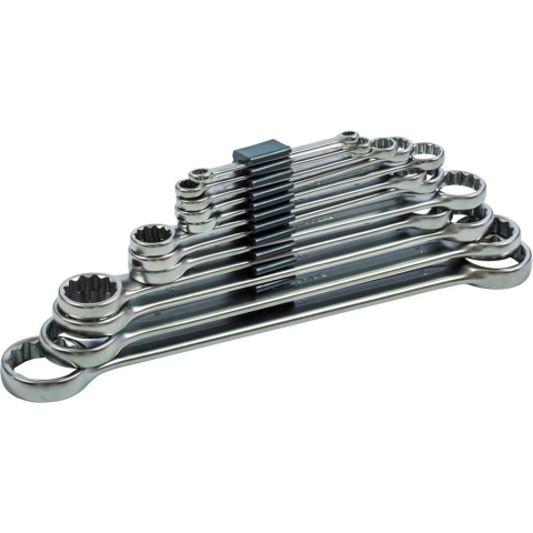 Bahco platte ringsleutels set 12-dlg | 4M/12C