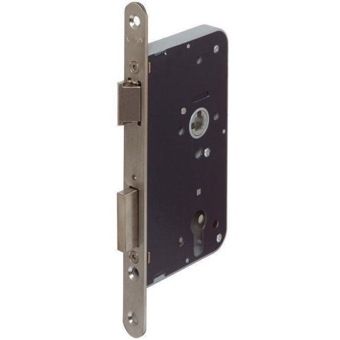 ASSA ABLOY 2420 Deurslot | DM55mm | PC72mm | krukgat 8mm | voorplaat RVS 24x235mm rechthoekig | DR 1+3/2+4 - 7262016