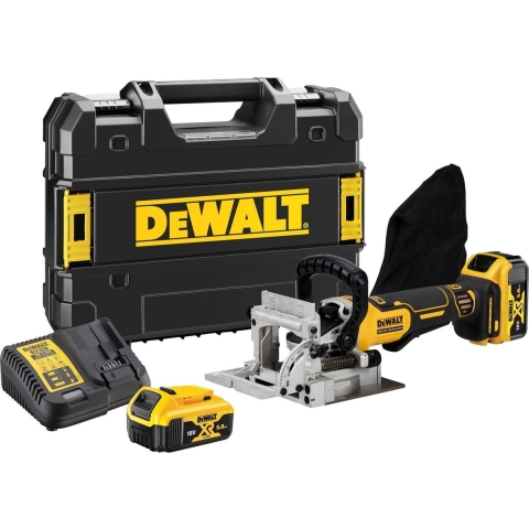 DeWalt DCW682P2-QW Lamellenfrees | XR | 18V | 2 x 5.0Ah Li-Ion + lader | In TSTAK koffer - DCW682P2-QW