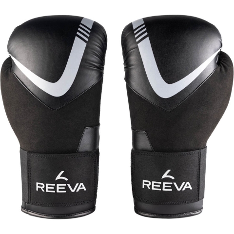 Reeva Bokshandschoenen - Leer - Zilver - 14 oz
