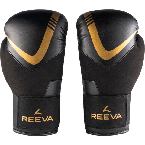 Reeva Bokshandschoenen - Leer - Goud - 16 oz