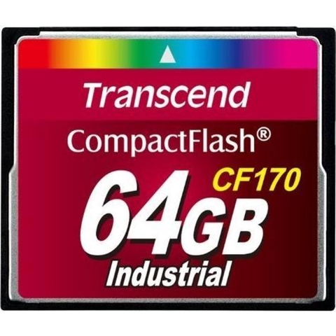 Transcend CF170 Industrial CF-kaart Industrial 64 GB