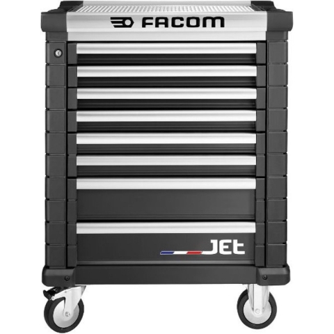 Facom JET.8NM3A | Gereedschapswagen | 8 laden | M3 | zwart - JET.8NM3A