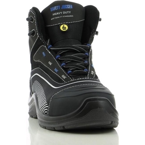 Safety Jogger Energetica Hoog S3 ESD + KN Zwart/Blauw - Maat 43 - 00.118.017.43