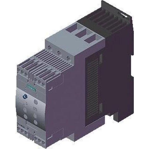 Siemens 3RW4036-1BB04 3RW40361BB04 Softstarter Motorvermogen bij 400 V 22 kW 480 V Nominale stroom 45 A