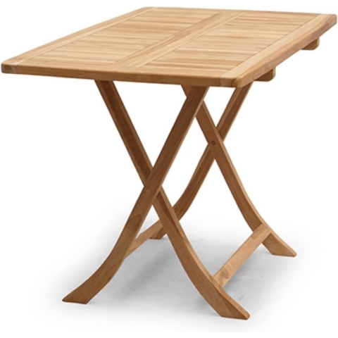 Teak inklaptafel YoYo Teak - Buitengewoon de Boet