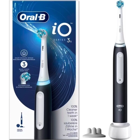 Oral-B iO 3S Elektrische Tandenborstel Zwart/Wit