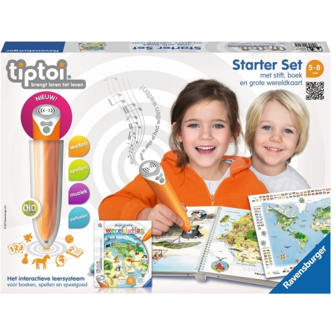 Tiptoi Starterset Boek Wereldatlas