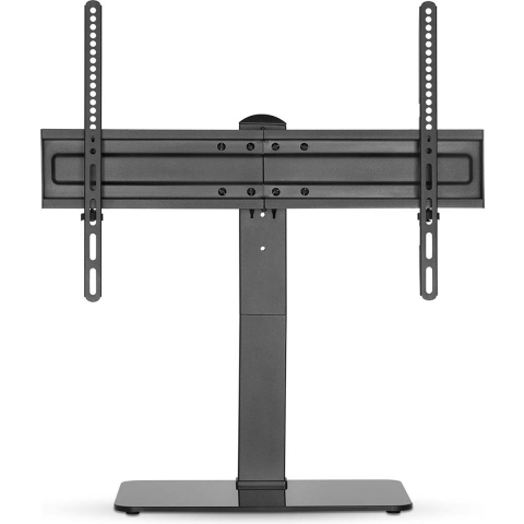 Nedis TVSM2040BK Vaste Tv-bureaustandaard 37-70 " Maximaal Schermgewicht: 40 Kg Aanpasbare Vooraf Ingestelde Hoogtes Gehard Glas / Staal Zwart