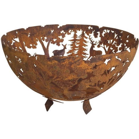 Esschert Vuurschaal Laser Cut Roest 58 cm