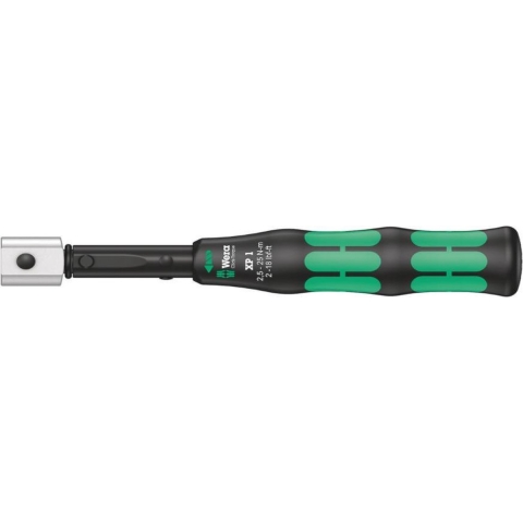 Wera Click-Torque XP 1 draaimomentsleutel met standaardinstellingen voor insteekgereedschappen, 2,5-25 Nm, 2,5 Nm, 9x12 x 2,5 Nm x 2.5-25 Nm -