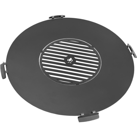 CookKing Grillplaat met grillrooster met 4 handvatten-78 cm