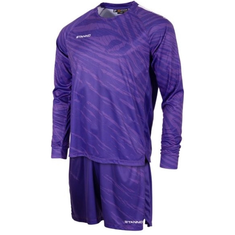 Stanno 415007 Trick Long Sleeve Goalkeeper Set - Purple - S