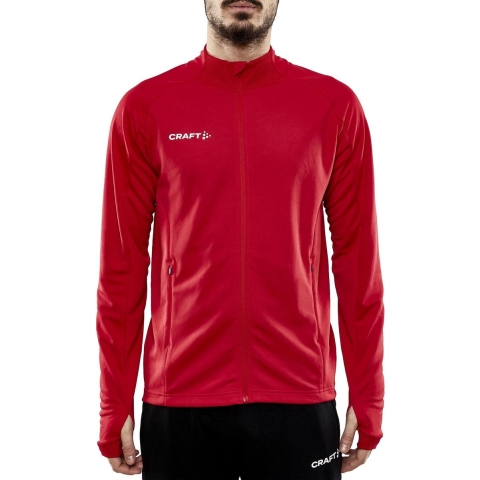 Craft 1910154 Evolve Full Zip Men - Bright Red - XXL