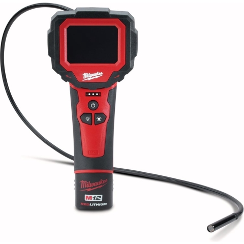 Milwaukee M12 IC-201C(S) Li-Ion digitale accu-compactinspectiecamera - 4933441680