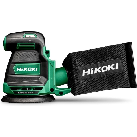 Hikoki SV1813DA W4Z Accu Excenterschuurmachine | 18V | BL | 125MM | MV | zonder accu en lader | in doos SV1813DAW4Z