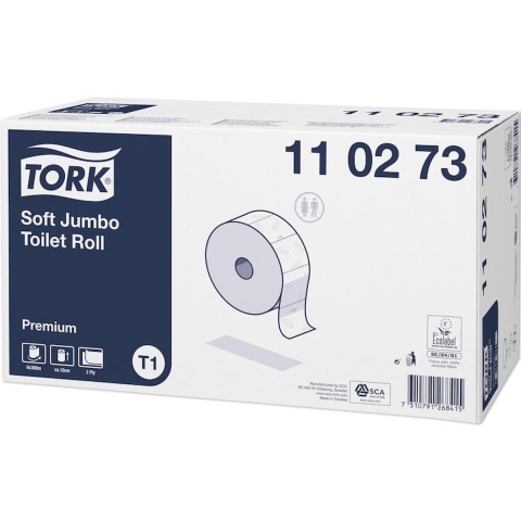 Tork Toiletpapier | 2 laags, decorprint | 6 stuks - 110273 110273