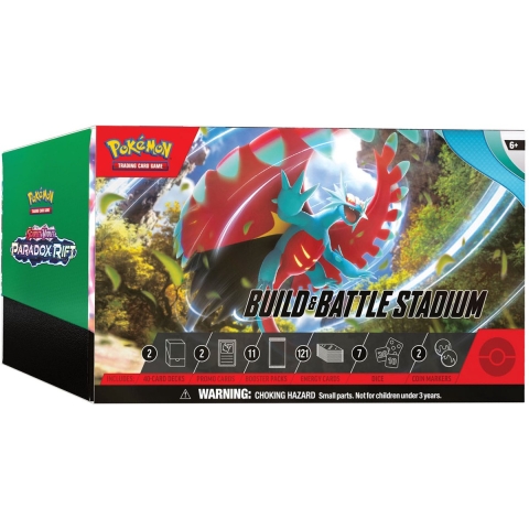 Pokemon TCG Scarlet & Violet Paradox Rift Build & Battle Stadium