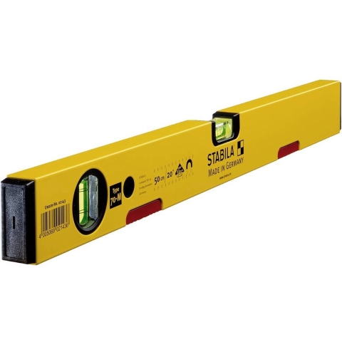 Stabila Type 70 M, 50 cm 2143 Metalen waterpas 50 cm 0.5 mm/m