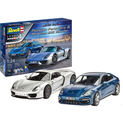 Revell Porsche Panamera & 918 Spyder Gift Set