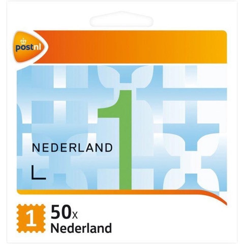 PostNL Postzegels Nederland 1 (50 st.)