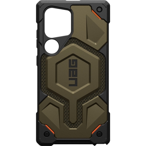 Urban Armor Gear Monarch Pro Backcover Samsung Galaxy S24 Ultra Kevlar, Groen
