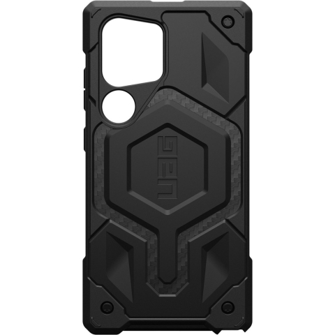Urban Armor Gear Monarch Backcover Samsung Galaxy S24 Ultra Carbon, Zwart