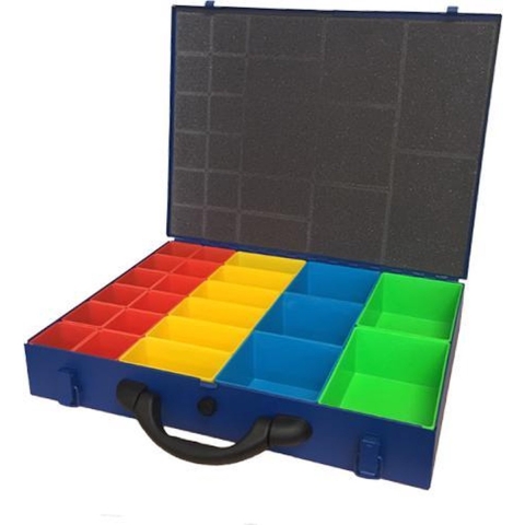 Little jumbo STALEN ASSORTIMENTSKOFFER 66 MM MET 23 INZETBAKJES - 2150106623