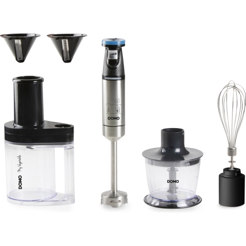 DOMO My Vegetable Blender 800 W RVS, Zwart