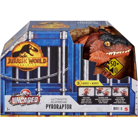 Mattel Jurassic World Ultieme Pyroraptor + Licht en Geluid