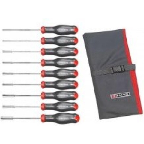 Facom Dopsleutelset Met Handvat 9 Delig - 74AT.JL9 - 74AT.JL9