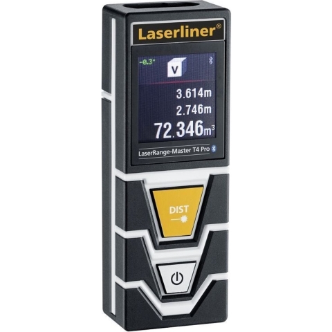 Laserliner LaserRange-Master T4 Pro (40m) afstandsmeter met Bluetooth 080.850A - 080.850A