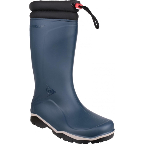 Dunlop K454061 Blizzard Gevoerde Winterlaars PVC Blauw - Maat 41 - 15.032.075.41