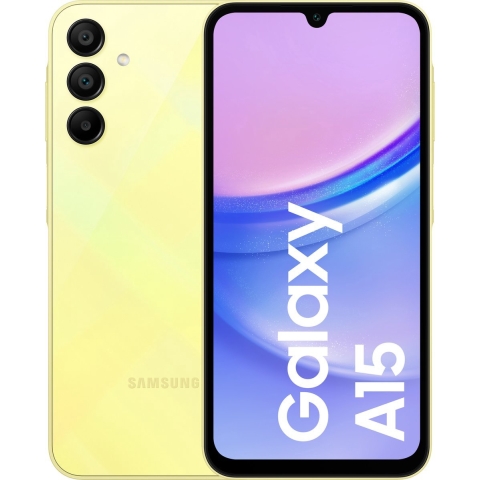 Samsung Galaxy SM-A155FZYIEUE smartphone 16,5 cm (6.5") Hybride Dual SIM 4G USB Type-C 8 GB 256 GB 5000 mAh Geel